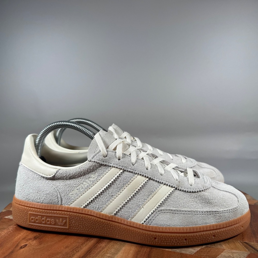 Adidas Handball Spezial Aluminum Core White Gum IF6491 Womens 8.5 Sneakers